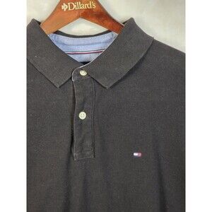 Tommy Hilfiger Men's L Blue Short‎ Sleeve Shirt